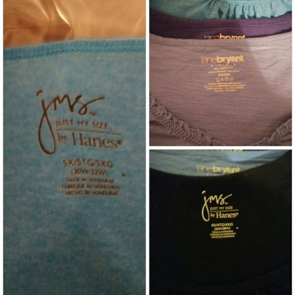 4x lot of shirts